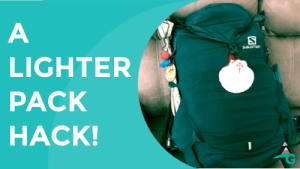 A lighter pack hack