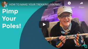 Pimp your walking poles. Make them stand out from the crowd.