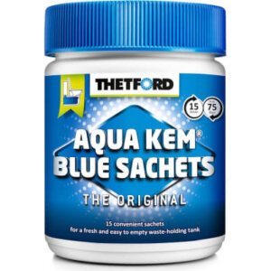 BLUE TOILET SACHETS