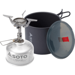 SOTO AMICUS STOVE AND RIVER POT