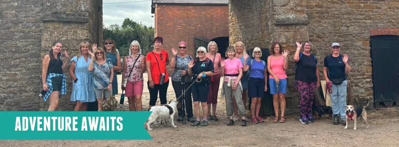 AG Members on Heart of the Shires Walk