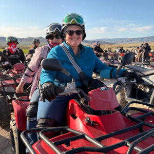 Quad biking