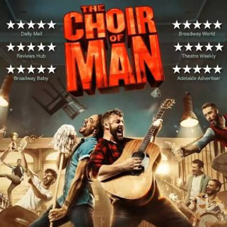 Choir of Man - Milton Keynes social event with Adventure Geek