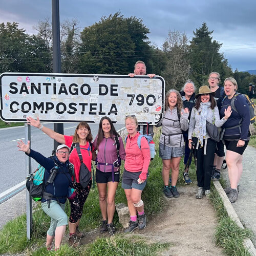 Camino de santiago square