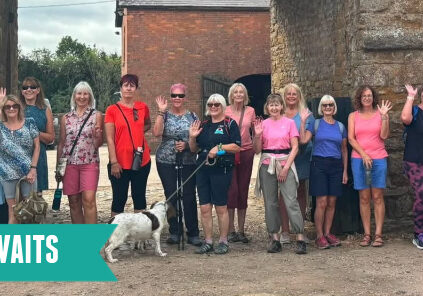 AG Members on Heart of the Shires Walk